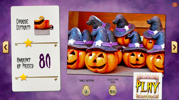 Sweet Holiday Jigsaws: Halloween Night screenshot 9