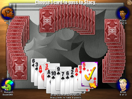 Classic Card Game Spades screenshot 2