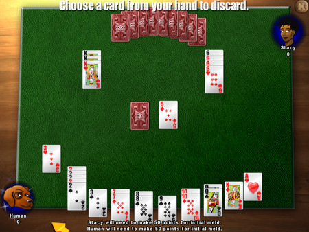 Classic Card Game Canasta screenshot 2
