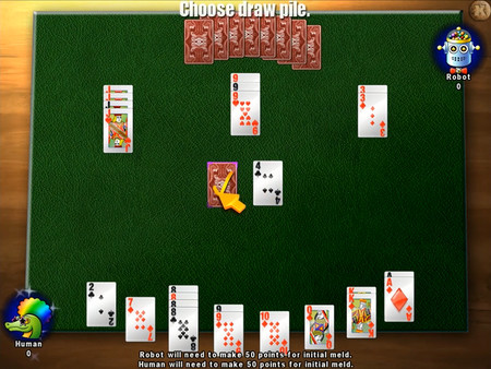 Classic Card Game Canasta screenshot 4