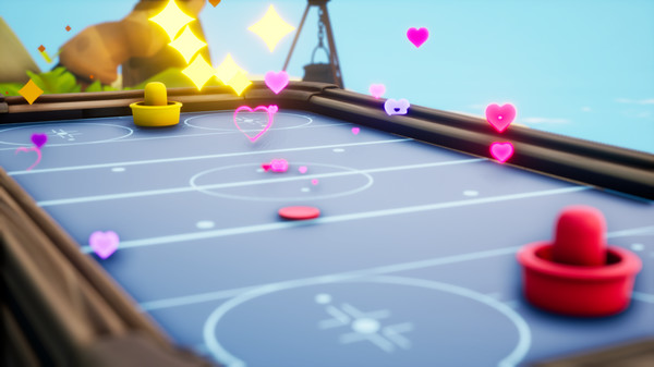 Tropical Air Hockey screenshot 2