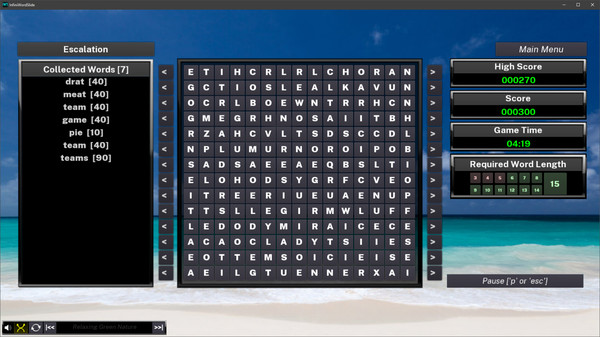 InfiniWordSlide screenshot 3