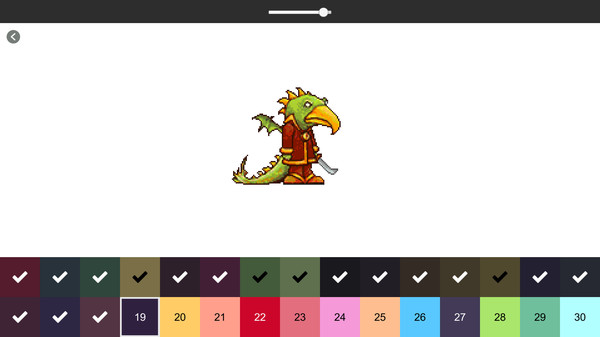 RETRO-PIXEL COLOR PALETTE: Color by Number screenshot 7