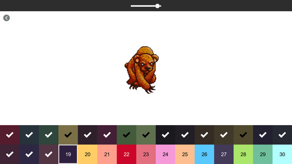 RETRO-PIXEL COLOR PALETTE: Color by Number screenshot 2