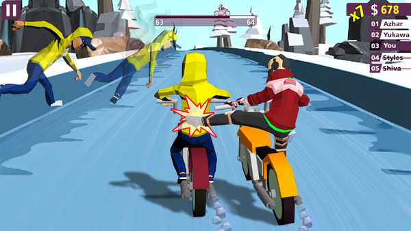 Racing Bike Fight (Corona Virus Lockdown Special) screenshot 2