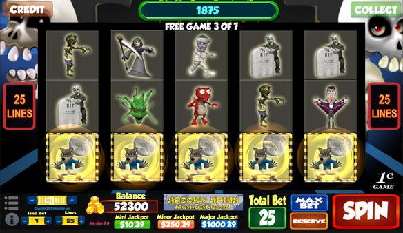 Spooky Spins Remastered - Casino Slot Simulations screenshot 3