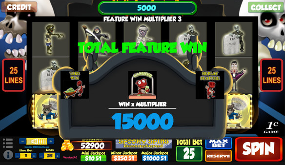 Spooky Spins Remastered - Casino Slot Simulations screenshot 5