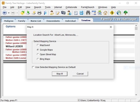 Family Tree Heritage Gold screenshot 4