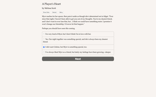 A Player's Heart screenshot 3
