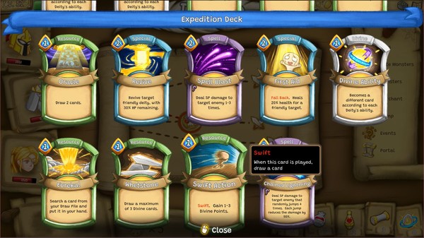 Cardnarok: Raid with Gods screenshot 4