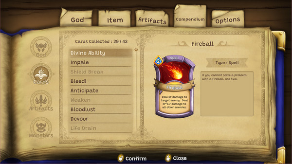 Cardnarok: Raid with Gods screenshot 9