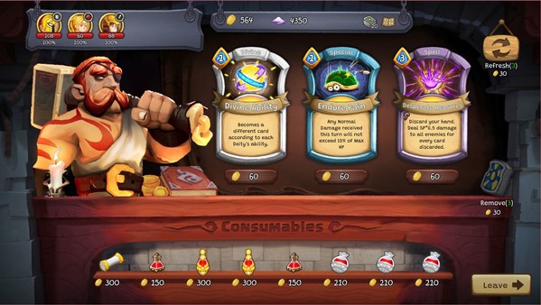 Cardnarok: Raid with Gods screenshot 3