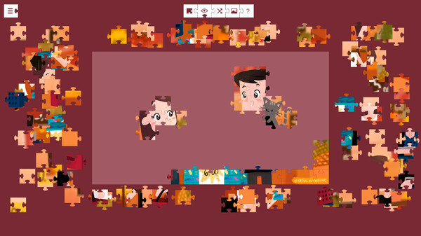 How Buddy’s parents met - a jigsaw puzzle tale screenshot 1