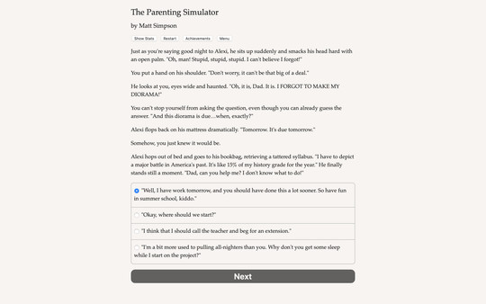 The Parenting Simulator screenshot 5