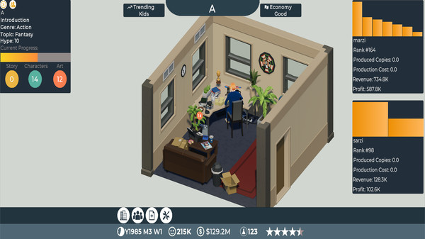 Comic Book Tycoon screenshot 2