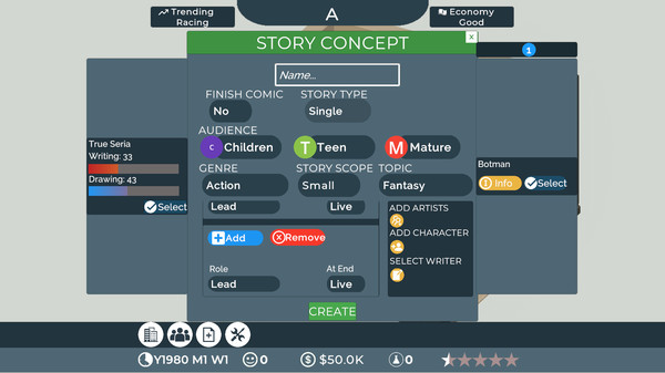 Comic Book Tycoon screenshot 3