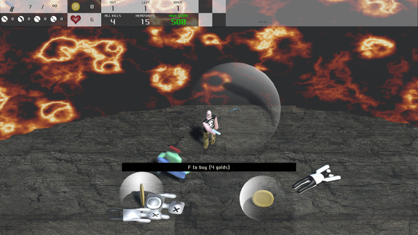 Attack of the alien thingies from lava! screenshot 4
