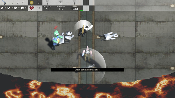 Attack of the alien thingies from lava! screenshot 2