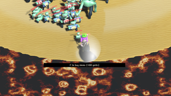 Attack of the alien thingies from lava! screenshot 5