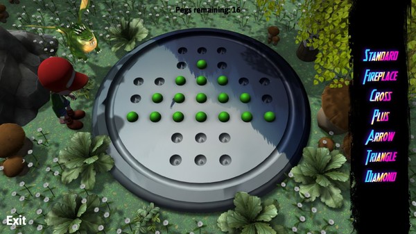Peg Solitaire Adventure screenshot 2