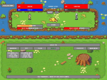 Idle Warrior screenshot 3