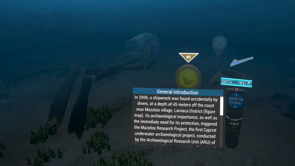 Dry Visit - Virtual Underwater Visit - iMARECulture screenshot 2
