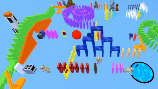 Bulk Dominoes VR: Kinetic Rush screenshot 2