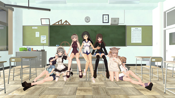 Beautiful Girl Fight School screenshot 1