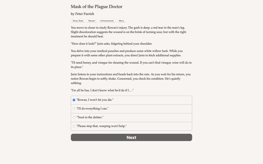 Mask of the Plague Doctor screenshot 2