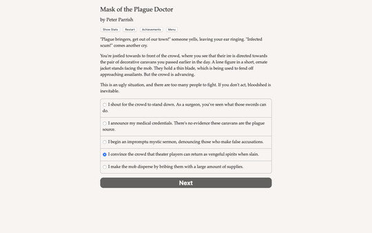 Mask of the Plague Doctor screenshot 4