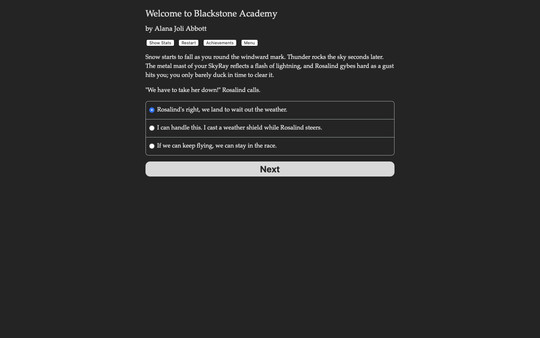 Blackstone Academy for the Magical Arts screenshot 2