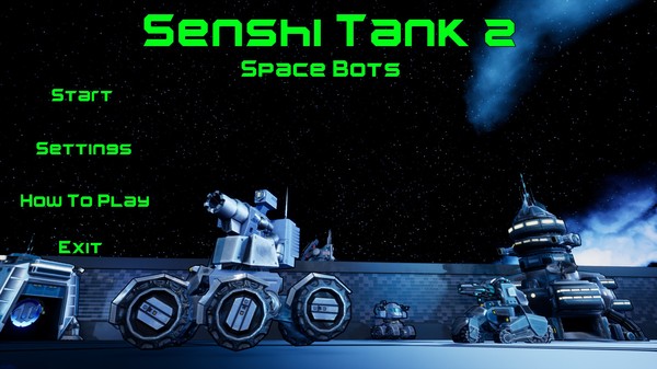 Senshi Tank 2: Space Bots screenshot 1