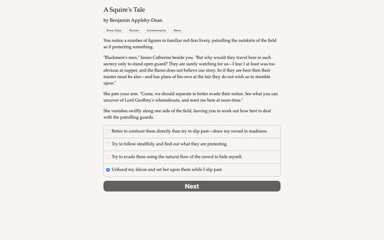 A Squire's Tale screenshot 2