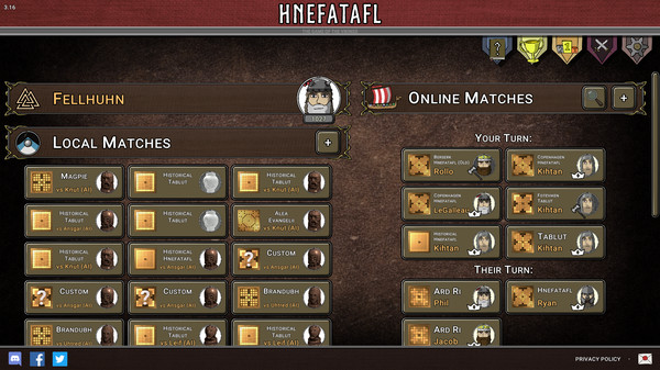 Hnefatafl screenshot 3
