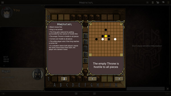 Hnefatafl screenshot 5