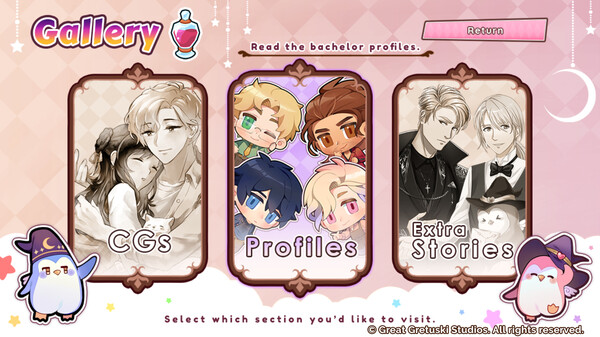 Love Spell: Written In The Stars - a magical romantic-comedy otome screenshot 8