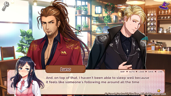 Love Spell: Written In The Stars - a magical romantic-comedy otome screenshot 7