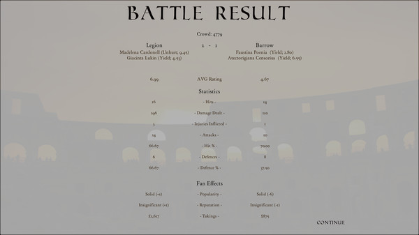 Gladiator Manager screenshot 10