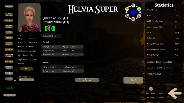Gladiator Manager screenshot 8