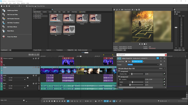 VEGAS Movie Studio 17 Platinum Steam Edition screenshot 1