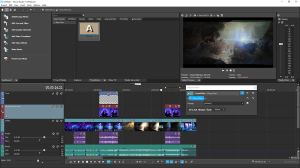 VEGAS Movie Studio 17 Platinum Steam Edition screenshot 4