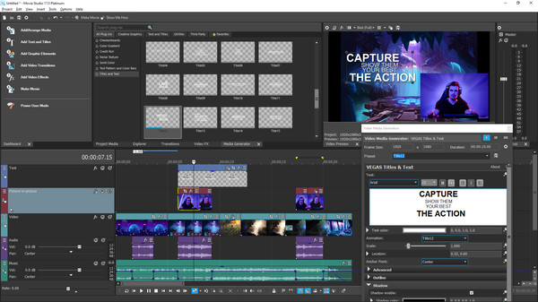 VEGAS Movie Studio 17 Platinum Steam Edition screenshot 2