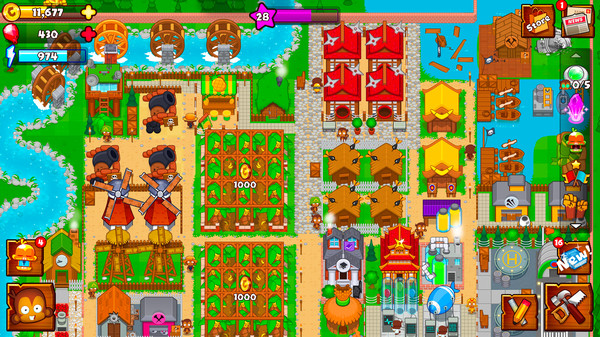 Bloons Monkey City screenshot 2