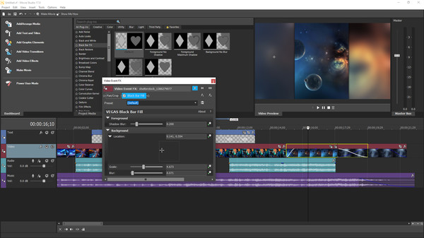 VEGAS Movie Studio 17 Steam Edition screenshot 1