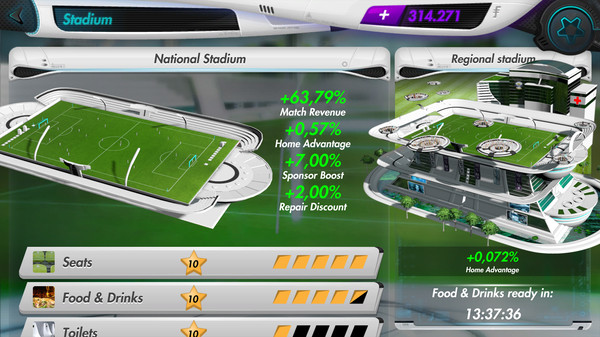 Futuball - Future Football Manager Game screenshot 2