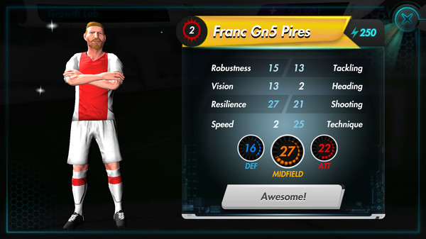 Futuball - Future Football Manager Game screenshot 3