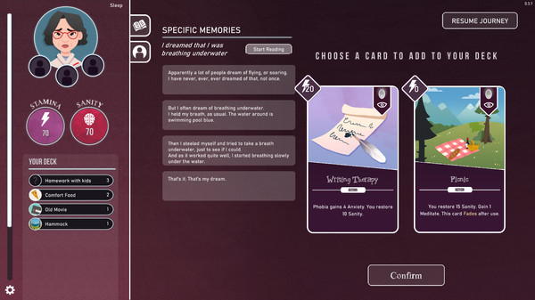 Neurodeck : Psychological Deckbuilder screenshot 4
