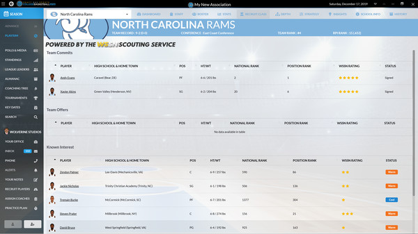 Draft Day Sports: College Basketball 2020 screenshot 8