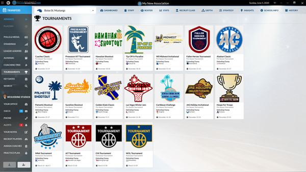 Draft Day Sports: College Basketball 2020 screenshot 2