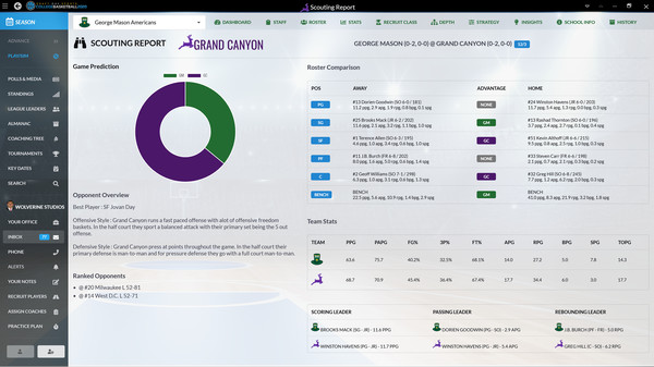 Draft Day Sports: College Basketball 2020 screenshot 10